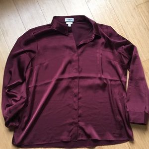 Express Portofino maroon in slim XL